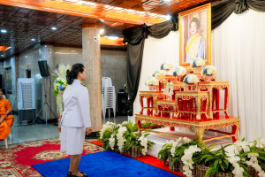 มรภ.เทพสตรี ประกอบพิธีสวดพระอภิธรรมอุทิศถวายพระราชกุศลแด่ สมเด็จพระนางเจ้าสิริกิติ์ พระบรมราชินีนาถ พระบรมราชชนนีพันปีหลวง