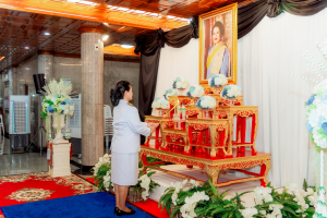 มรภ.เทพสตรี ประกอบพิธีสวดพระอภิธรรมอุทิศถวายพระราชกุศลแด่ สมเด็จพระนางเจ้าสิริกิติ์ พระบรมราชินีนาถ พระบรมราชชนนีพันปีหลวง