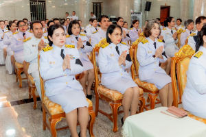 มรภ.เทพสตรี ประกอบพิธีสวดพระอภิธรรมอุทิศถวายพระราชกุศลแด่ สมเด็จพระนางเจ้าสิริกิติ์ พระบรมราชินีนาถ พระบรมราชชนนีพันปีหลวง