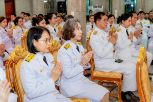 มรภ.เทพสตรี ประกอบพิธีสวดพระอภิธรรมอุทิศถวายพระราชกุศลแด่ สมเด็จพระนางเจ้าสิริกิติ์ พระบรมราชินีนาถ พระบรมราชชนนีพันปีหลวง