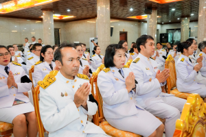 มรภ.เทพสตรี ประกอบพิธีสวดพระอภิธรรมอุทิศถวายพระราชกุศลแด่ สมเด็จพระนางเจ้าสิริกิติ์ พระบรมราชินีนาถ พระบรมราชชนนีพันปีหลวง