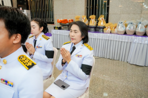 มรภ.เทพสตรี ประกอบพิธีสวดพระอภิธรรมอุทิศถวายพระราชกุศลแด่ สมเด็จพระนางเจ้าสิริกิติ์ พระบรมราชินีนาถ พระบรมราชชนนีพันปีหลวง