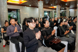 มรภ.เทพสตรี ประกอบพิธีสวดพระอภิธรรมอุทิศถวายพระราชกุศลแด่ สมเด็จพระนางเจ้าสิริกิติ์ พระบรมราชินีนาถ พระบรมราชชนนีพันปีหลวง