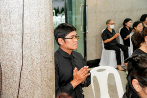 มรภ.เทพสตรี ประกอบพิธีสวดพระอภิธรรมอุทิศถวายพระราชกุศลแด่ สมเด็จพระนางเจ้าสิริกิติ์ พระบรมราชินีนาถ พระบรมราชชนนีพันปีหลวง