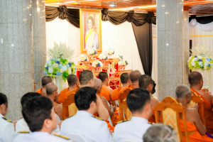 มรภ.เทพสตรี ประกอบพิธีสวดพระอภิธรรมอุทิศถวายพระราชกุศลแด่ สมเด็จพระนางเจ้าสิริกิติ์ พระบรมราชินีนาถ พระบรมราชชนนีพันปีหลวง