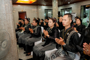 มรภ.เทพสตรี ประกอบพิธีสวดพระอภิธรรมอุทิศถวายพระราชกุศลแด่ สมเด็จพระนางเจ้าสิริกิติ์ พระบรมราชินีนาถ พระบรมราชชนนีพันปีหลวง