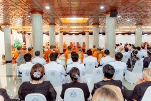 มรภ.เทพสตรี ประกอบพิธีสวดพระอภิธรรมอุทิศถวายพระราชกุศลแด่ สมเด็จพระนางเจ้าสิริกิติ์ พระบรมราชินีนาถ พระบรมราชชนนีพันปีหลวง