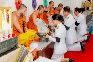 มรภ.เทพสตรี ประกอบพิธีสวดพระอภิธรรมอุทิศถวายพระราชกุศลแด่ สมเด็จพระนางเจ้าสิริกิติ์ พระบรมราชินีนาถ พระบรมราชชนนีพันปีหลวง