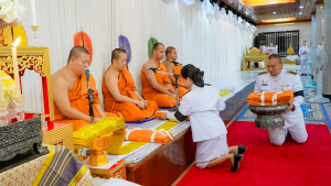 มรภ.เทพสตรี ประกอบพิธีสวดพระอภิธรรมอุทิศถวายพระราชกุศลแด่ สมเด็จพระนางเจ้าสิริกิติ์ พระบรมราชินีนาถ พระบรมราชชนนีพันปีหลวง