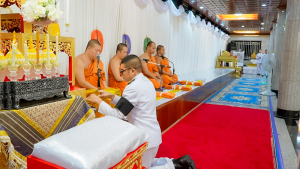 มรภ.เทพสตรี ประกอบพิธีสวดพระอภิธรรมอุทิศถวายพระราชกุศลแด่ สมเด็จพระนางเจ้าสิริกิติ์ พระบรมราชินีนาถ พระบรมราชชนนีพันปีหลวง