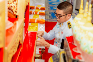 มรภ.เทพสตรี ประกอบพิธีสวดพระอภิธรรมอุทิศถวายพระราชกุศลแด่ สมเด็จพระนางเจ้าสิริกิติ์ พระบรมราชินีนาถ พระบรมราชชนนีพันปีหลวง