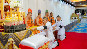 มรภ.เทพสตรี ประกอบพิธีสวดพระอภิธรรมอุทิศถวายพระราชกุศลแด่ สมเด็จพระนางเจ้าสิริกิติ์ พระบรมราชินีนาถ พระบรมราชชนนีพันปีหลวง