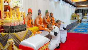 มรภ.เทพสตรี ประกอบพิธีสวดพระอภิธรรมอุทิศถวายพระราชกุศลแด่ สมเด็จพระนางเจ้าสิริกิติ์ พระบรมราชินีนาถ พระบรมราชชนนีพันปีหลวง