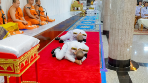 มรภ.เทพสตรี ประกอบพิธีสวดพระอภิธรรมอุทิศถวายพระราชกุศลแด่ สมเด็จพระนางเจ้าสิริกิติ์ พระบรมราชินีนาถ พระบรมราชชนนีพันปีหลวง