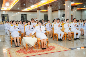 มรภ.เทพสตรี ประกอบพิธีสวดพระอภิธรรมอุทิศถวายพระราชกุศลแด่ สมเด็จพระนางเจ้าสิริกิติ์ พระบรมราชินีนาถ พระบรมราชชนนีพันปีหลวง