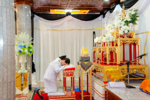 มรภ.เทพสตรี ประกอบพิธีสวดพระอภิธรรมอุทิศถวายพระราชกุศลแด่ สมเด็จพระนางเจ้าสิริกิติ์ พระบรมราชินีนาถ พระบรมราชชนนีพันปีหลวง