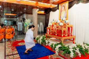 มรภ.เทพสตรี ประกอบพิธีสวดพระอภิธรรมอุทิศถวายพระราชกุศลแด่ สมเด็จพระนางเจ้าสิริกิติ์ พระบรมราชินีนาถ พระบรมราชชนนีพันปีหลวง