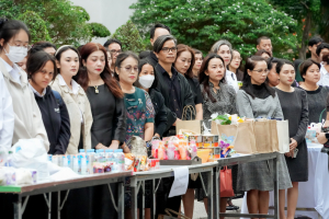 มรภ.เทพสตรี จัดพิธีทำบุญตักบาตรอุทิศถวายพระราชกุศลแด่ สมเด็จพระนางเจ้าสิริกิติ์ พระบรมราชินีนาถ พระบรมราชชนนีพันปีหลวง