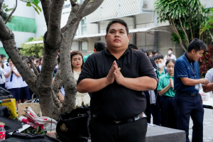 มรภ.เทพสตรี จัดพิธีทำบุญตักบาตรอุทิศถวายพระราชกุศลแด่ สมเด็จพระนางเจ้าสิริกิติ์ พระบรมราชินีนาถ พระบรมราชชนนีพันปีหลวง