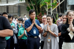 มรภ.เทพสตรี จัดพิธีทำบุญตักบาตรอุทิศถวายพระราชกุศลแด่ สมเด็จพระนางเจ้าสิริกิติ์ พระบรมราชินีนาถ พระบรมราชชนนีพันปีหลวง