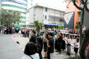 มรภ.เทพสตรี จัดพิธีทำบุญตักบาตรอุทิศถวายพระราชกุศลแด่ สมเด็จพระนางเจ้าสิริกิติ์ พระบรมราชินีนาถ พระบรมราชชนนีพันปีหลวง