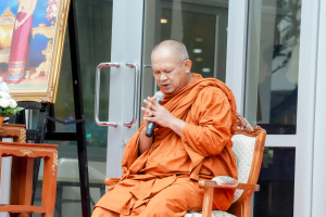 มรภ.เทพสตรี จัดพิธีทำบุญตักบาตรอุทิศถวายพระราชกุศลแด่ สมเด็จพระนางเจ้าสิริกิติ์ พระบรมราชินีนาถ พระบรมราชชนนีพันปีหลวง