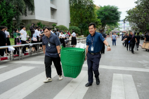 มรภ.เทพสตรี จัดพิธีทำบุญตักบาตรอุทิศถวายพระราชกุศลแด่ สมเด็จพระนางเจ้าสิริกิติ์ พระบรมราชินีนาถ พระบรมราชชนนีพันปีหลวง