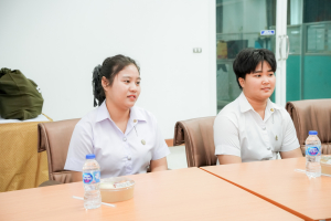 มรภ.เทพสตรี ต้อนรับคณะจากสำนักงานพัฒนาสังคมและความมั่นคงของมนุษย์ จ.ลพบุรี ในโอกาสเยี่ยมนักเรียนทุนพระราชทานเพื่อการสงเคราะห์