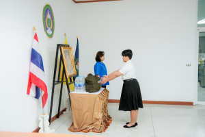 มรภ.เทพสตรี ต้อนรับคณะจากสำนักงานพัฒนาสังคมและความมั่นคงของมนุษย์ จ.ลพบุรี ในโอกาสเยี่ยมนักเรียนทุนพระราชทานเพื่อการสงเคราะห์