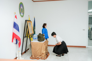 มรภ.เทพสตรี ต้อนรับคณะจากสำนักงานพัฒนาสังคมและความมั่นคงของมนุษย์ จ.ลพบุรี ในโอกาสเยี่ยมนักเรียนทุนพระราชทานเพื่อการสงเคราะห์