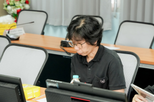 คณะวิทยาการจัดการ จัดประชุมวิพากษ์หลักสูตรระยะสั้นกิจกรรมพัฒนาหลักสูตรมัคคุเทศก์ชุมชน จ.ลพบุรี ในโครงการ Creative Economy Riverside Heritageฯ