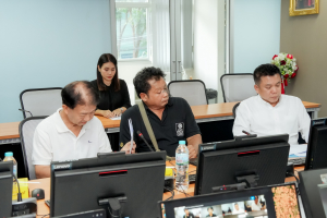 คณะวิทยาการจัดการ จัดประชุมวิพากษ์หลักสูตรระยะสั้นกิจกรรมพัฒนาหลักสูตรมัคคุเทศก์ชุมชน จ.ลพบุรี ในโครงการ Creative Economy Riverside Heritageฯ