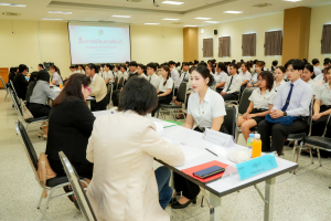 คณะมนุษยศาสตร์ฯ จัดสัมภาษณ์นักศึกษาเพื่อคัดเลือกเข้ารับทุนการศึกษาของคณะมนุษยศาสตร์ฯ