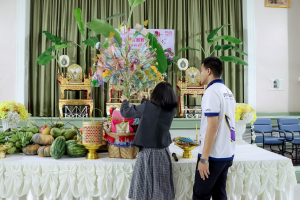 คณะมนุษยศาสตร์ฯ ร่วมกับ ชมรมศิษย์เก่าคณะมนุษยศาสตร์ฯ จัดเทศน์มหาชาติ มหากุศล ครบรอบ 50 ปี มนส. เพื่อจัดสรรเป็นทุนการศึกษาและสนับสนุนกิจกรรมพัฒนานักศึกษา