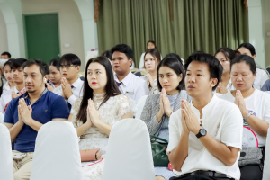 คณะมนุษยศาสตร์ฯ ร่วมกับ ชมรมศิษย์เก่าคณะมนุษยศาสตร์ฯ จัดเทศน์มหาชาติ มหากุศล ครบรอบ 50 ปี มนส. เพื่อจัดสรรเป็นทุนการศึกษาและสนับสนุนกิจกรรมพัฒนานักศึกษา