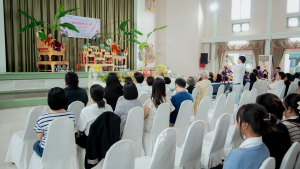 คณะมนุษยศาสตร์ฯ ร่วมกับ ชมรมศิษย์เก่าคณะมนุษยศาสตร์ฯ จัดเทศน์มหาชาติ มหากุศล ครบรอบ 50 ปี มนส. เพื่อจัดสรรเป็นทุนการศึกษาและสนับสนุนกิจกรรมพัฒนานักศึกษา