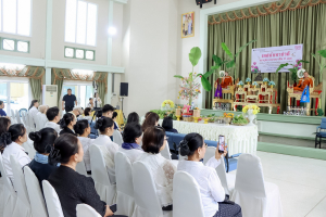 คณะมนุษยศาสตร์ฯ ร่วมกับ ชมรมศิษย์เก่าคณะมนุษยศาสตร์ฯ จัดเทศน์มหาชาติ มหากุศล ครบรอบ 50 ปี มนส. เพื่อจัดสรรเป็นทุนการศึกษาและสนับสนุนกิจกรรมพัฒนานักศึกษา