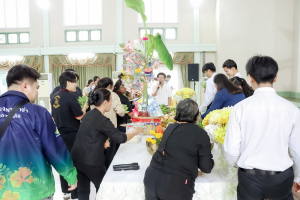 คณะมนุษยศาสตร์ฯ ร่วมกับ ชมรมศิษย์เก่าคณะมนุษยศาสตร์ฯ จัดเทศน์มหาชาติ มหากุศล ครบรอบ 50 ปี มนส. เพื่อจัดสรรเป็นทุนการศึกษาและสนับสนุนกิจกรรมพัฒนานักศึกษา