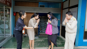 งานสื่อสารองค์กร มรภ.เทพสตรี เดินหน้ากิจกรรม “เคาะประตูโรงเรียน” ประชาสัมพันธ์งานมหาวิทยาลัยและการรับสมัครนักศึกษารอบปัจจุบัน ในเขตพื้นที่รับผิดชอบ