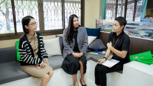 งานสื่อสารองค์กร มรภ.เทพสตรี เดินหน้ากิจกรรม “เคาะประตูโรงเรียน” ประชาสัมพันธ์งานมหาวิทยาลัยและการรับสมัครนักศึกษารอบปัจจุบัน ในเขตพื้นที่รับผิดชอบ