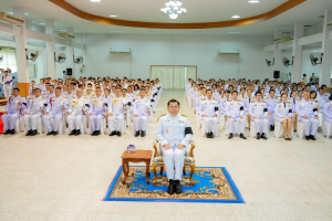 มรภ.เทพสตรี ร่วมพิธีเนื่องในกิจกรรมเฉลิมพระเกียรติ พระบาทสมเด็จพระมงกุฎเกล้าเจ้าอยู่หัว ในโอกาสวันคล้ายวันสวรรคต ครบ 100 ปี และงานเฉลิมพระเกียรติ สมเด็จพระเจ้าภคินีเธอ เจ้าฟ้าเพชรรัตนราชสุดา สิริโสภาพัณณวดี ในโอกาสวันคล้ายวันประสูติ ครบ 100 ปี