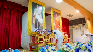 มรภ.เทพสตรี ร่วมพิธีเนื่องในกิจกรรมเฉลิมพระเกียรติ พระบาทสมเด็จพระมงกุฎเกล้าเจ้าอยู่หัว ในโอกาสวันคล้ายวันสวรรคต ครบ 100 ปี และงานเฉลิมพระเกียรติ สมเด็จพระเจ้าภคินีเธอ เจ้าฟ้าเพชรรัตนราชสุดา สิริโสภาพัณณวดี ในโอกาสวันคล้ายวันประสูติ ครบ 100 ปี