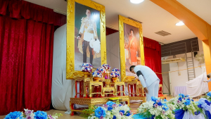 มรภ.เทพสตรี ร่วมพิธีเนื่องในกิจกรรมเฉลิมพระเกียรติ พระบาทสมเด็จพระมงกุฎเกล้าเจ้าอยู่หัว ในโอกาสวันคล้ายวันสวรรคต ครบ 100 ปี และงานเฉลิมพระเกียรติ สมเด็จพระเจ้าภคินีเธอ เจ้าฟ้าเพชรรัตนราชสุดา สิริโสภาพัณณวดี ในโอกาสวันคล้ายวันประสูติ ครบ 100 ปี