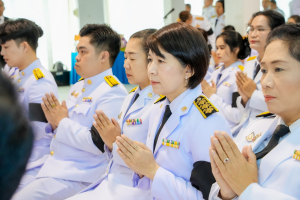 มรภ.เทพสตรี ร่วมพิธีเนื่องในกิจกรรมเฉลิมพระเกียรติ พระบาทสมเด็จพระมงกุฎเกล้าเจ้าอยู่หัว ในโอกาสวันคล้ายวันสวรรคต ครบ 100 ปี และงานเฉลิมพระเกียรติ สมเด็จพระเจ้าภคินีเธอ เจ้าฟ้าเพชรรัตนราชสุดา สิริโสภาพัณณวดี ในโอกาสวันคล้ายวันประสูติ ครบ 100 ปี