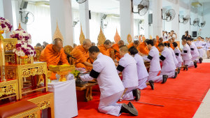 มรภ.เทพสตรี ร่วมพิธีเนื่องในกิจกรรมเฉลิมพระเกียรติ พระบาทสมเด็จพระมงกุฎเกล้าเจ้าอยู่หัว ในโอกาสวันคล้ายวันสวรรคต ครบ 100 ปี และงานเฉลิมพระเกียรติ สมเด็จพระเจ้าภคินีเธอ เจ้าฟ้าเพชรรัตนราชสุดา สิริโสภาพัณณวดี ในโอกาสวันคล้ายวันประสูติ ครบ 100 ปี