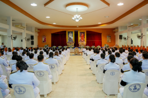 มรภ.เทพสตรี ร่วมพิธีเนื่องในกิจกรรมเฉลิมพระเกียรติ พระบาทสมเด็จพระมงกุฎเกล้าเจ้าอยู่หัว ในโอกาสวันคล้ายวันสวรรคต ครบ 100 ปี และงานเฉลิมพระเกียรติ สมเด็จพระเจ้าภคินีเธอ เจ้าฟ้าเพชรรัตนราชสุดา สิริโสภาพัณณวดี ในโอกาสวันคล้ายวันประสูติ ครบ 100 ปี
