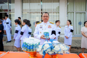 มรภ.เทพสตรี ร่วมพิธีเนื่องในกิจกรรมเฉลิมพระเกียรติ พระบาทสมเด็จพระมงกุฎเกล้าเจ้าอยู่หัว ในโอกาสวันคล้ายวันสวรรคต ครบ 100 ปี และงานเฉลิมพระเกียรติ สมเด็จพระเจ้าภคินีเธอ เจ้าฟ้าเพชรรัตนราชสุดา สิริโสภาพัณณวดี ในโอกาสวันคล้ายวันประสูติ ครบ 100 ปี