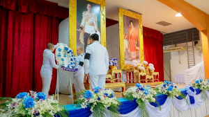 มรภ.เทพสตรี ร่วมพิธีเนื่องในกิจกรรมเฉลิมพระเกียรติ พระบาทสมเด็จพระมงกุฎเกล้าเจ้าอยู่หัว ในโอกาสวันคล้ายวันสวรรคต ครบ 100 ปี และงานเฉลิมพระเกียรติ สมเด็จพระเจ้าภคินีเธอ เจ้าฟ้าเพชรรัตนราชสุดา สิริโสภาพัณณวดี ในโอกาสวันคล้ายวันประสูติ ครบ 100 ปี