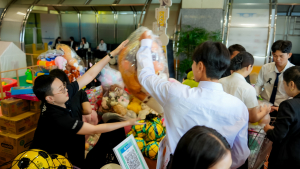 อธิการบดี มรภ.เทพสตรี พร้อมคณะ ร่วมงานฉลองครบรอบ 9 ปี ก้าวสู่ปีที่ 10 ของเพจ “อีจัน” ภายใต้แนวคิด WIN BIG TOGETHER