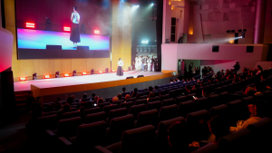 อธิการบดี มรภ.เทพสตรี พร้อมคณะ ร่วมงานฉลองครบรอบ 9 ปี ก้าวสู่ปีที่ 10 ของเพจ “อีจัน” ภายใต้แนวคิด WIN BIG TOGETHER